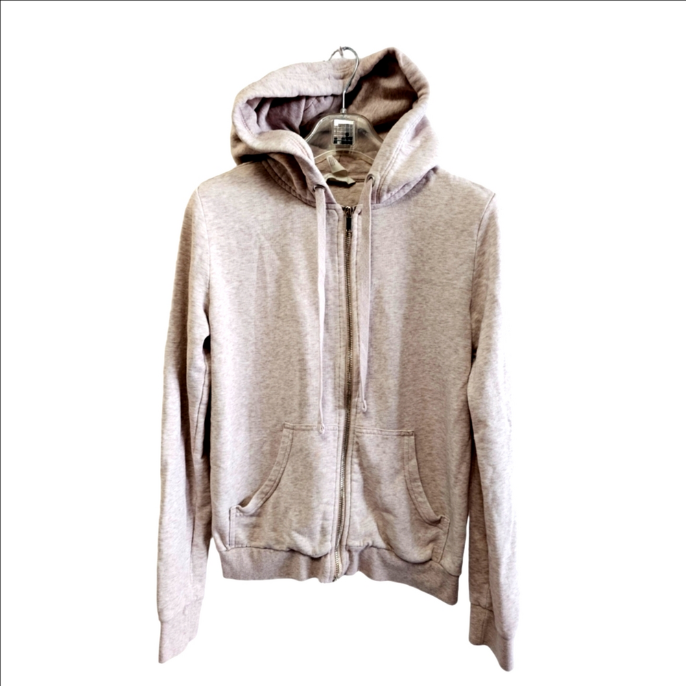 H&M Hooded Sweatshirt Jacket - Powder pink